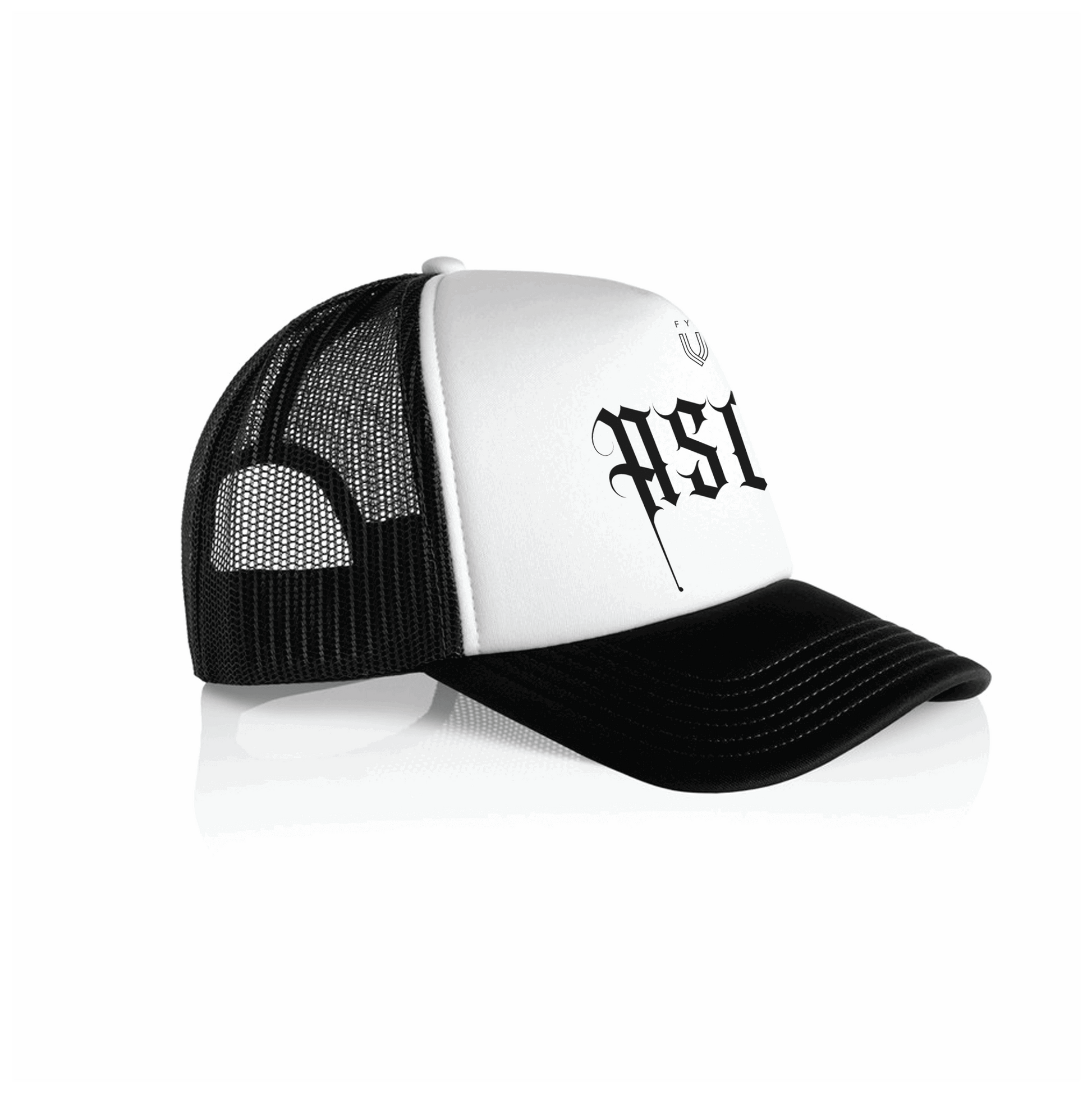 Black & White ASOM Trucker Cap